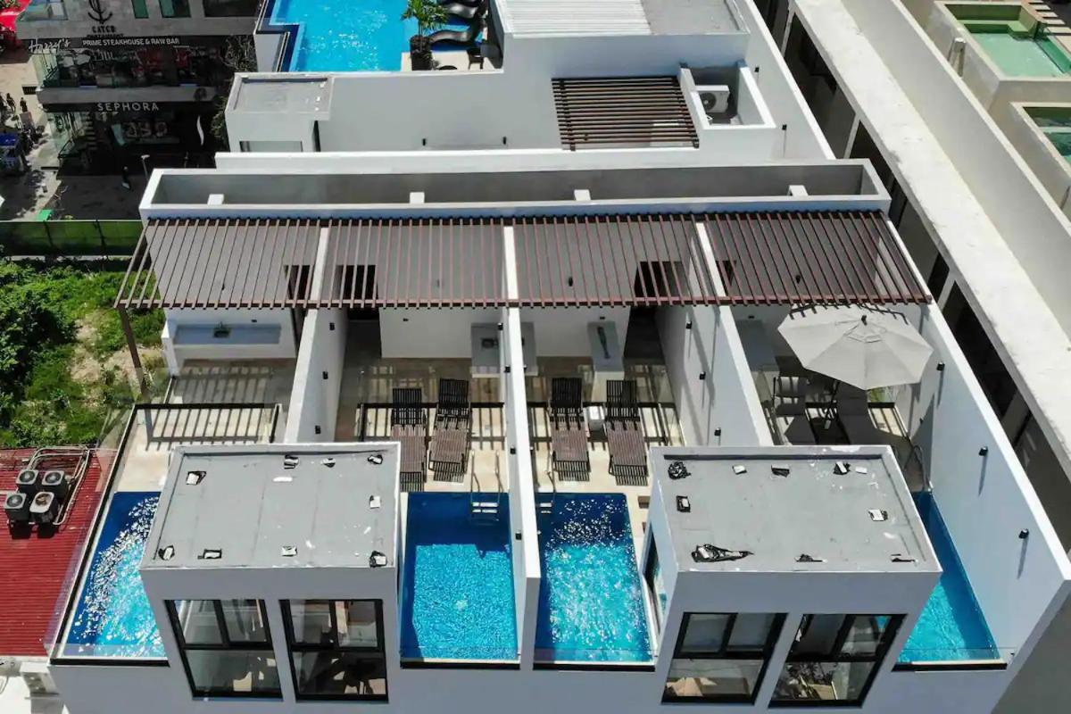 Stayon5A.Av.Penthouse With Privatepool Freeparking Playa del Carmen Esterno foto